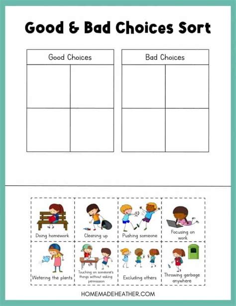 Kindness Worksheets For Preschoolers Free Printables For Immediate