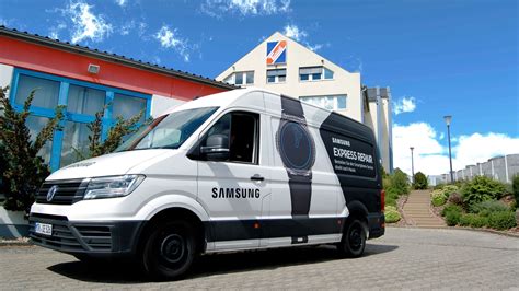 Samsung Repair Bus Werkstatt Auf Vier Rädern Kommt Jetzt Zu