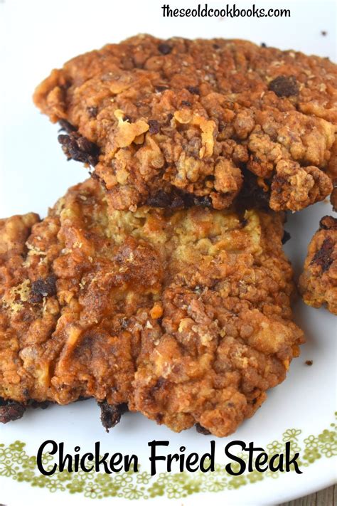 See more ideas about chicken fried steak, steak fries, beef dishes. Chicken Fried Steak Recipe with Pan Gravy - These Old ...