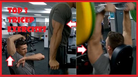 3 Exercises That Hit All 3 Triceps Heads Youtube