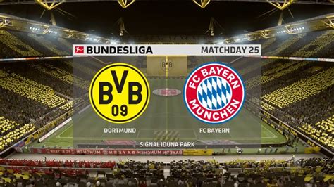 Ahead of bayern's game against borussia dortmund on saturday, we've picked out 10 of the best fcb goals in der klassiker against bvb. Borussia Dortmund vs Bayern Munich - FIFA 20 (Full ...