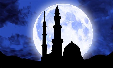 Mosque Masjid Moon Eid Ramadan Free Stock Photo Public Domain Pictures