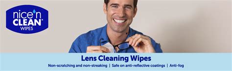 Nice N Clean Smudgeguard Lens Cleaning Wipes 100 Total
