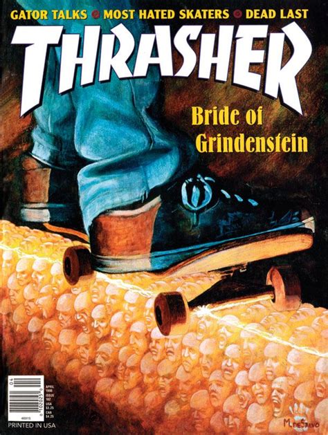 April 1996 Thrasher Thrasher Magazine Skateboard Photography