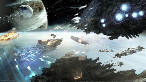 Wallpaper Of The Day Space Battles Concept Art Space Fantasy
