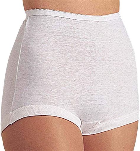 The Senior Shop Classic Fit Banded Leg Granny Panties Pack Sizes