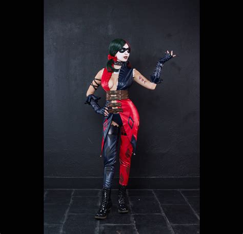 Harley Quinn Cosplay Costume From Comics Injustice Gods Among Etsy