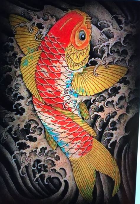 Pin By Hazel Jones On Fish Japanese Tattoo Koi Art Traditional