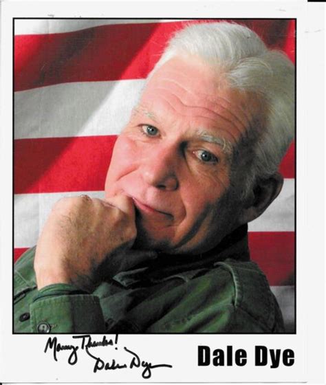 Dale Dye Vietnam War Marine Corps Veteran Actor Rare Signed Photo Ebay