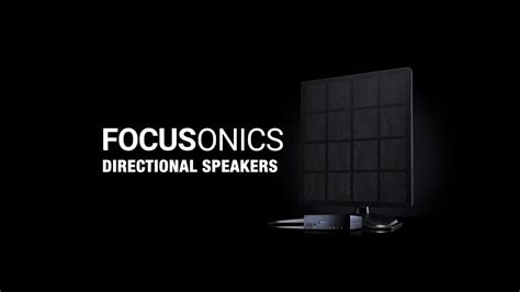 Focusonics Directional Speaker Youtube