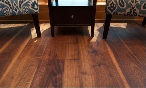 Engineered wood flooring combines multiple layers of timber with a solid wood veneer. Oil Finish Walnut - Modern - Hardwood Flooring - portland ...