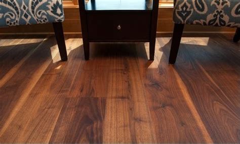 Moreover, you can mix it with colored oils, and brushed or rollered, without leaving marks of 'swirl.' Oil Finish Walnut - Modern - Hardwood Flooring - portland ...