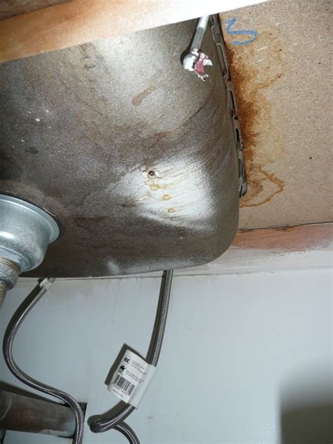 Kitchen Sink Faucet Leaking Underneath