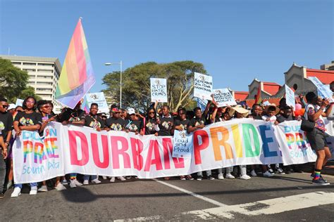 hundreds march for lgbt rights at durban pride parade the hawk newspaper
