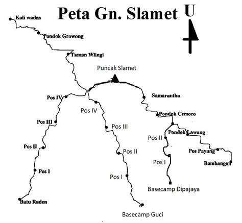 Jalur Pendakian Gunung Slamet Dan Asal Usulnya Catatan Harian Keong