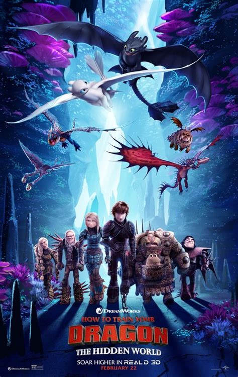 How To Train Your Dragon The Hidden World Movie Poster 6 Of 8 Imp