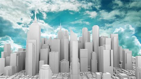 🥇 Cityscapes Mangotangofox Rendered City Skyline 3d Wallpaper 9108