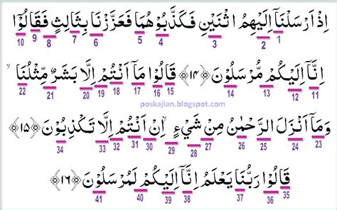 Sholat adalah ibadah yang paling utama untuk. Hukum Tajwid Al-Quran Surat Yasin Ayat 14-16 Lengkap ...