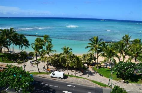 View From Room 803 Balcony Foto Di Aston Waikiki Circle Hotel Oahu