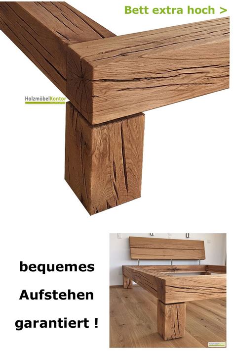 Bett hoch bauen top with perfect betttablett funktionsbett 100x2neu stauraum 90x200der 180x2selber along simple xder of malm. Bett extra hoch | Selbstgemachte bettrahmen, Bett selber ...