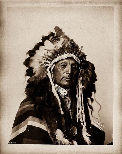 Oglala Chief Red Shirt Aka Ogle Sha 1899 Native American Men Native