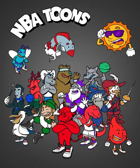 Nba Logo Designs As Cartoon Character Chicago Bulls Deportes
