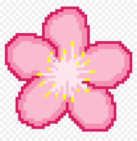 Cherry Blossom Pixelart Cherry Blossom Pixel Art Anime Pixel Art Images