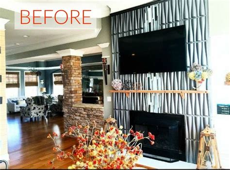 A dirty and tired orange brick fireplace gets a brightened up, weathered lime washed brick makeover, plus a full tutorial to do it yourself. 10 Gorgeous Ways to Transform a Brick Fireplace Without ...