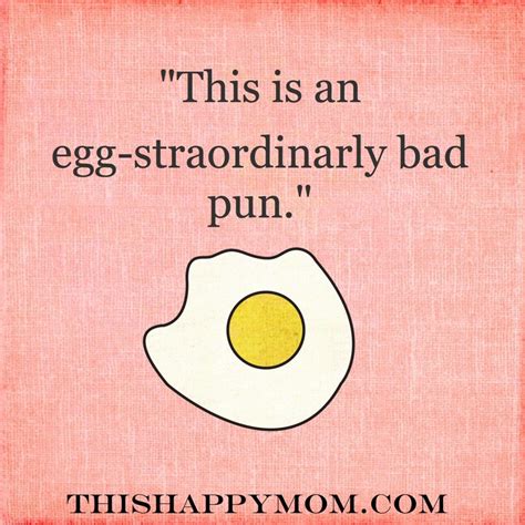 Funny Eggs Bad Eggs Puns