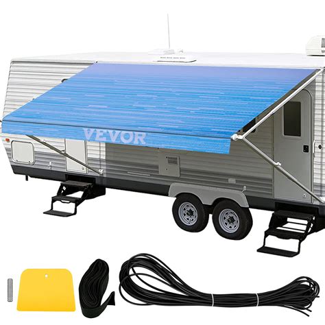 Buy Vevor Rv Awning 20 Camper Awning Fabric Trailer Awning Canopy