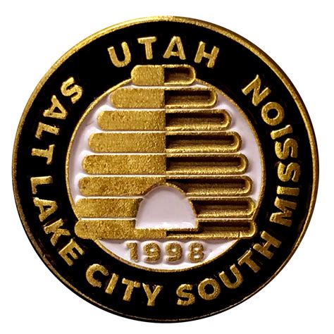 Utah Salt Lake City South Commemorative Mission Pin