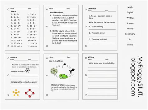It is a new year and time to take care of business and get the dollhouse in order. Free download My Froggy Stuff Printables Worksheets Web ...