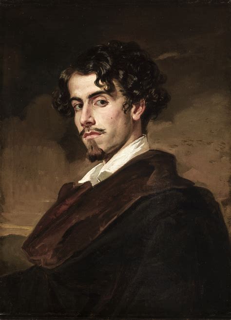 Portrait Of Gustavo Adolfo B Cquer By His Brother Valeriano 1862 Hosted