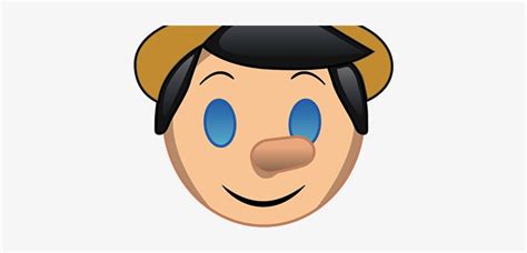 Pinocchio Emoji Free Transparent Png Download Pngkey