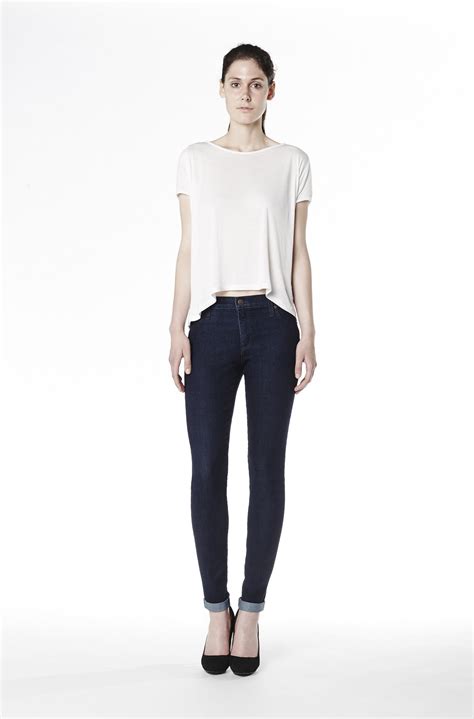 high rise skinny jean with ankle zip in rinse indigo second yoga jean i love yoga jeans
