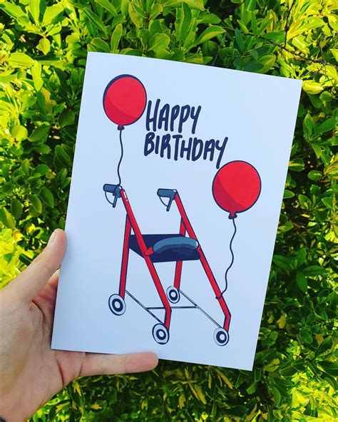 Old Man Birthday Card For Him Funny Birthday Card Grandad Etsy In