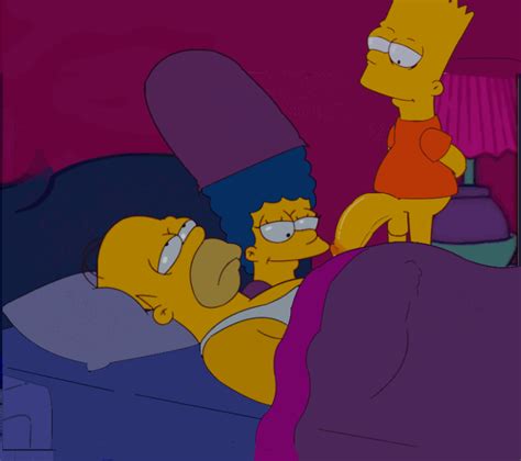 Post 4617012 Animated Bart Simpson Dougy Homer Simpson Marge Simpson