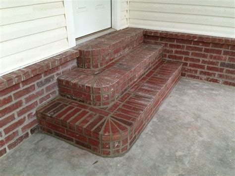Brick Steps For Back Porch Brick Steps Our Happy Home Pinterest