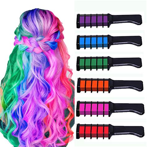 Buy New Hair Chalk Comb Temporary Bright Hair Color Dye For Girls Kids