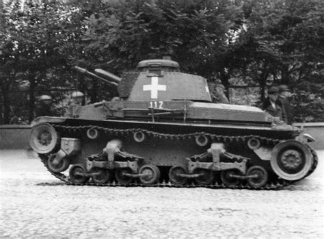Pzkpfw 35t Ex Czechoslovak Army Lt Vz35 Light Tank Poland 1939