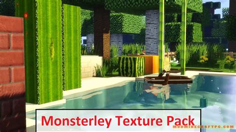 Monsterley Texture Pack Mod Minecraft Pc