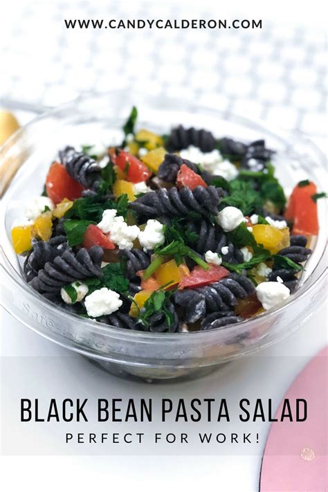 Zaofan) crystal (which in indonesia is known as tawas hijau, or green crystal), or black food colouring. Black Bean Pasta - How To Make The Perfect Salad For Work ...