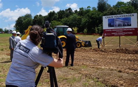 Maybe you would like to learn more about one of these? Crain VW Fayetteville Groundbreaking | Harco Full Service ...