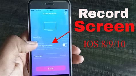 How To Record Your Iphoneipad Screen A Without Jailbreak With Or