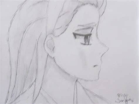 Anime Character Anime Girl Pencil Drawing Easy