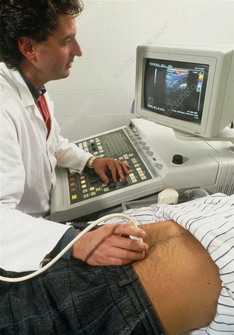 Doppler Ultrasound Examination Of The Prostate Stock Image M4060193 Science Photo Library