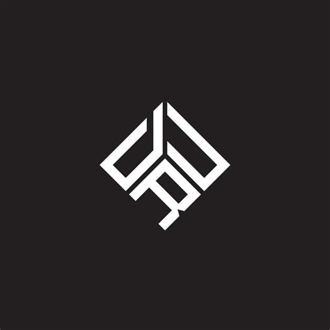 Dru Letter Logo Design On Black Background Dru Creative Initials