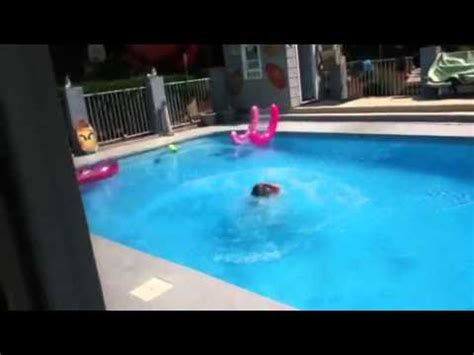 Crazy Mom Jumps In Pool With Clothes YouTube