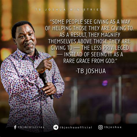 T B Joshua Legacy Quotes People Quick Quotations People