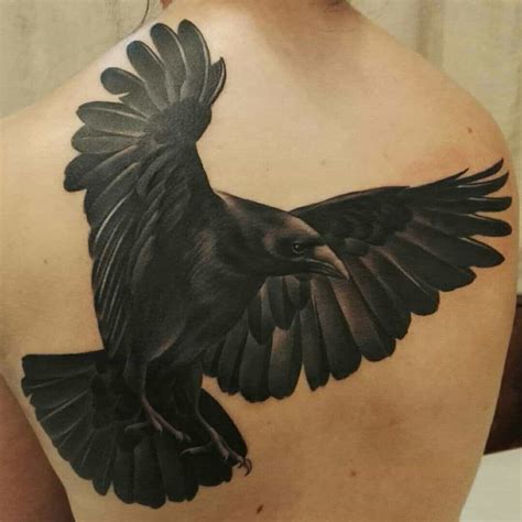 60 Mysterious Raven Tattoo Designs With Secret Meanings — Inkmatch